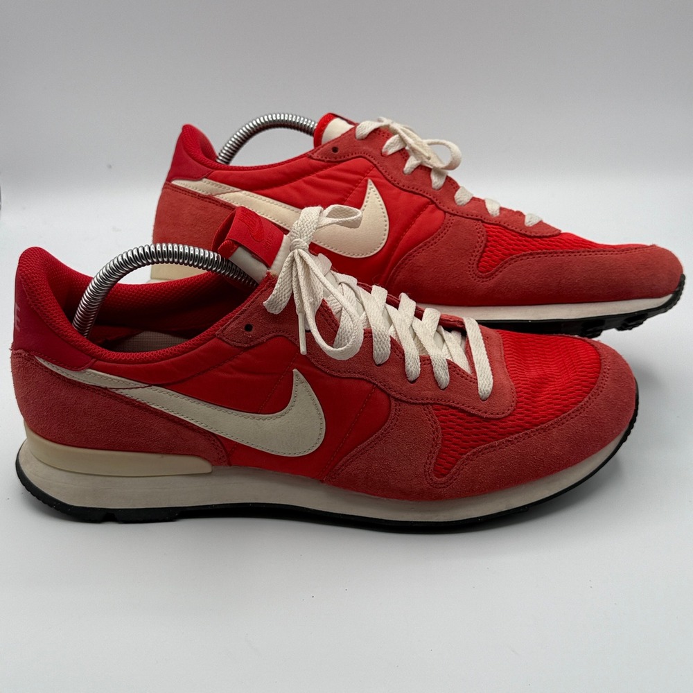 Nike Internationalist Sneakers Mens 11.5 Red 828041-611 Retro Running Shoes